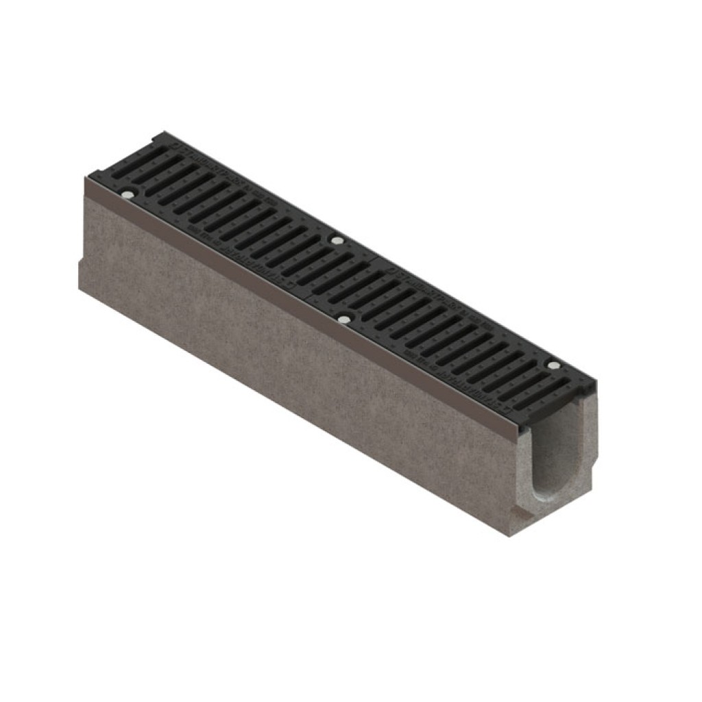 Kit ereszcsatorna FB MEGA LN110 Hext.210 élek OZ grill FONTA E600 1000x187x210 (04100/04-04)