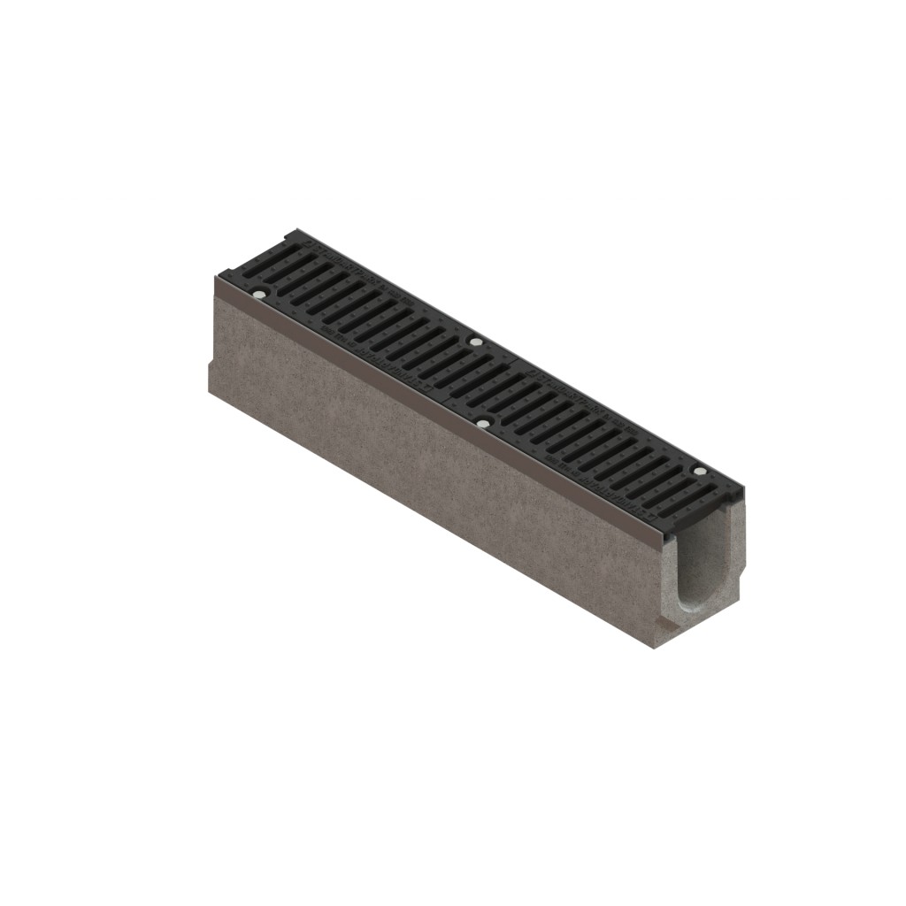 Kit ereszcsatorna FB MEGA LN110 Hext.230 élek OZ grill FONTA E600 1000x187x230 (04100)