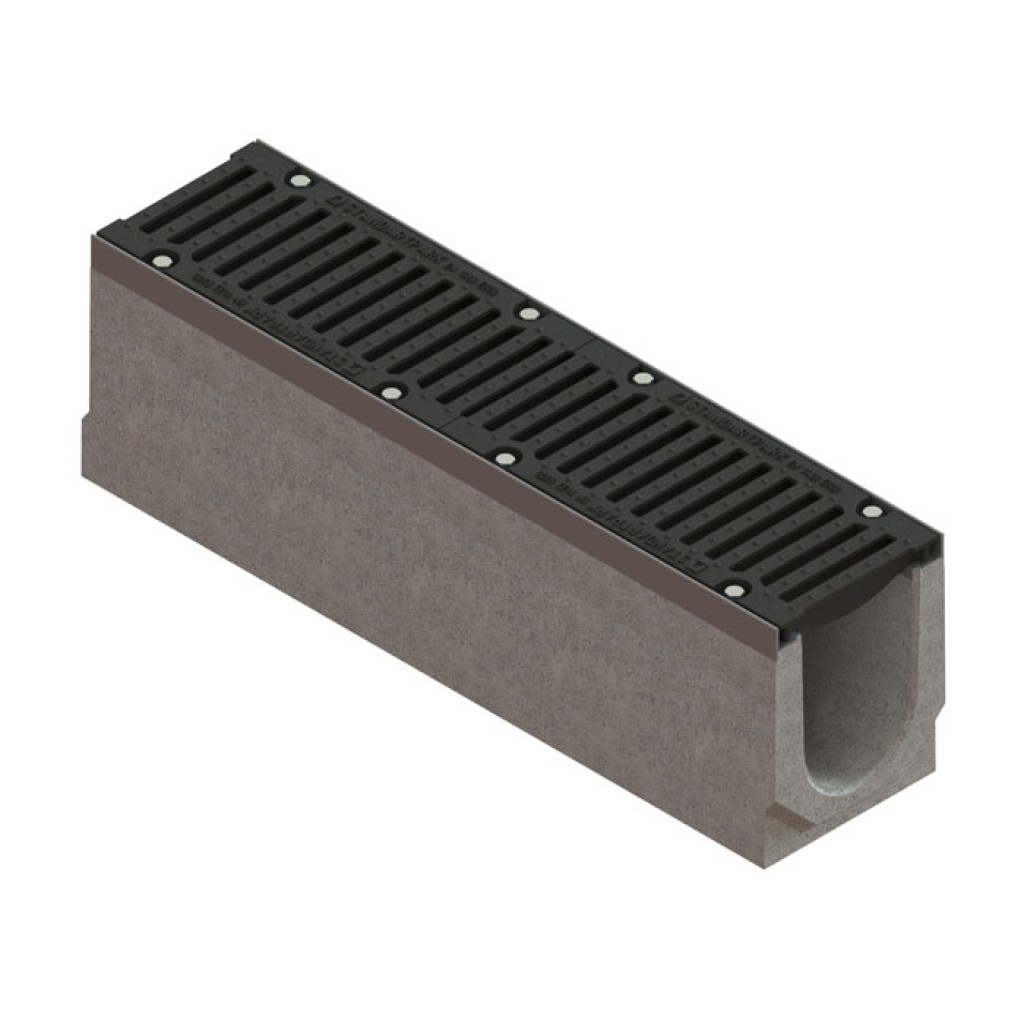 Kit ereszcsatorna FB MEGA LN160 Hext.310 élek OZ grill FONTA E600 1000x245x310 (04300)
