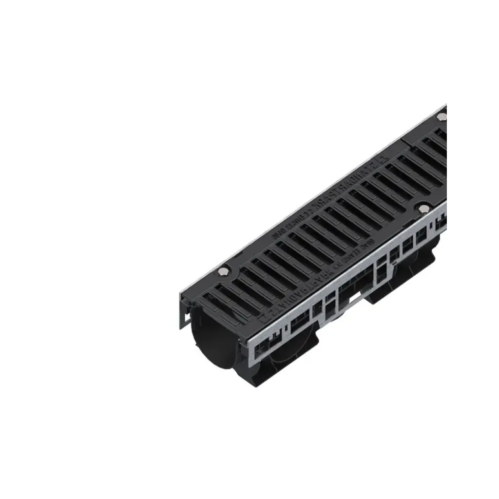 Ereszcsatorna készlet PP PRO LN100 Hext.135 élek OZ rács FONTA D400 1000x160x135 (080213043-M)