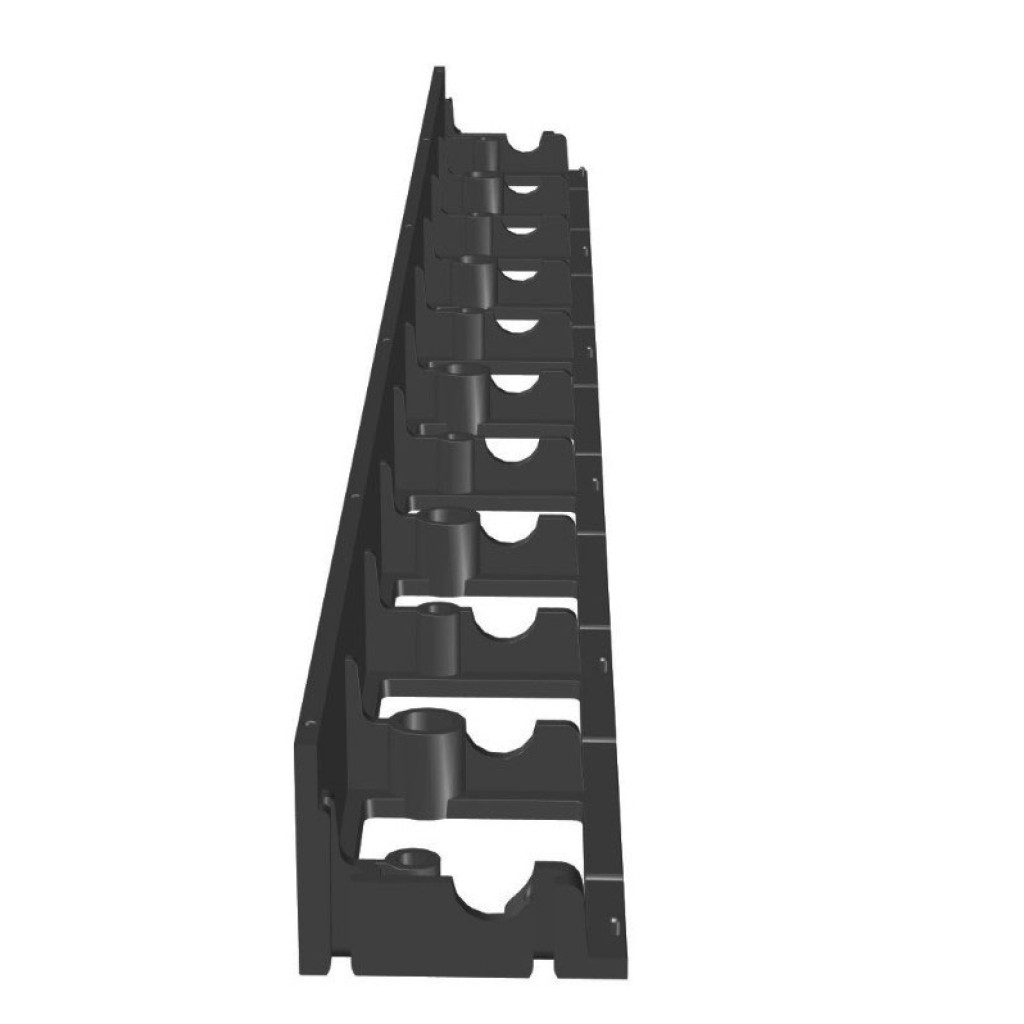 Kit Bordura PP TERRA pt pavaj ÚJ FIX L=1 m, 3 horgony mellékelve, H60 (SB60B3A)