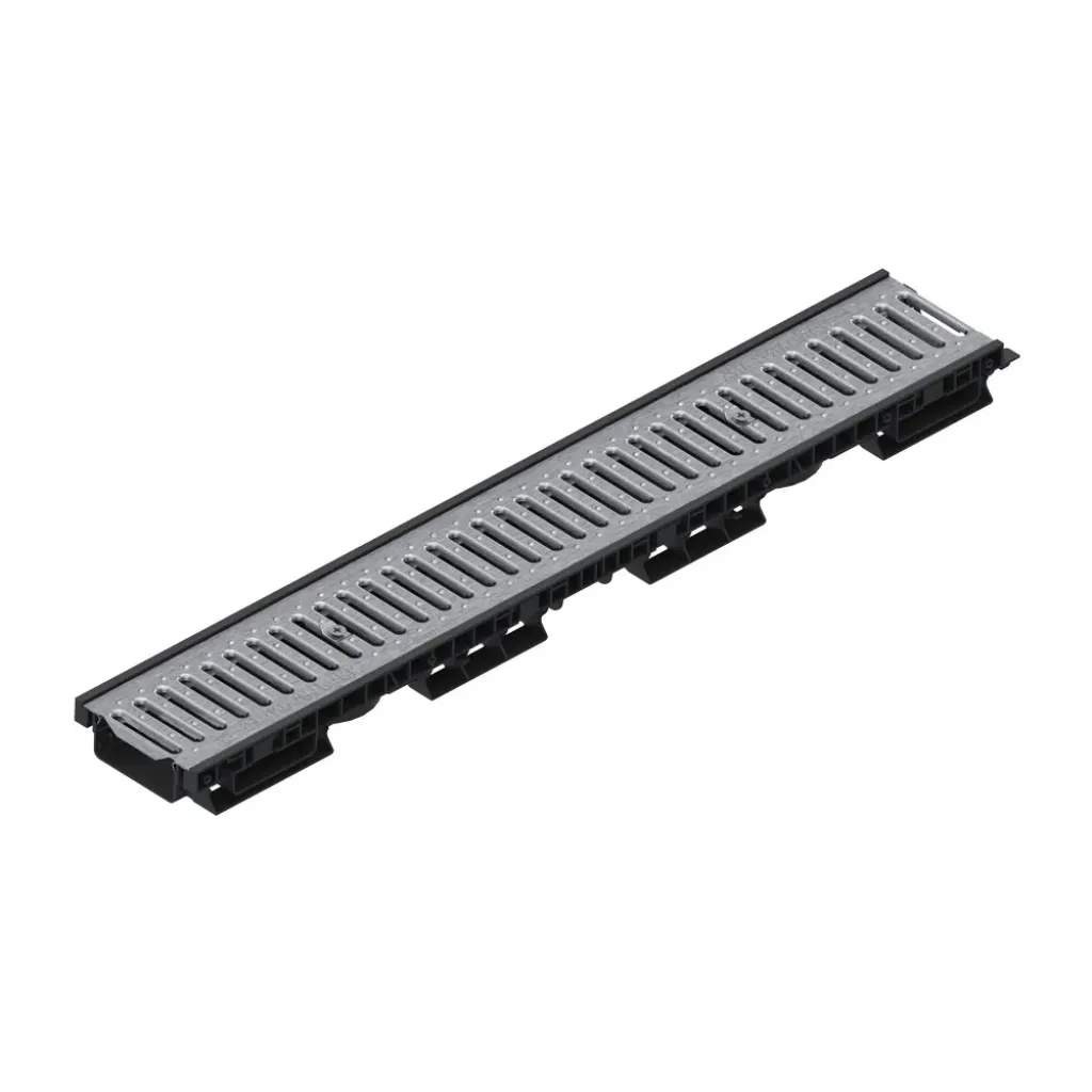Ereszcsatorna készlet PP BASE LN100 Hext.60 grill OZ A15 1000x156x60 (0805020101)