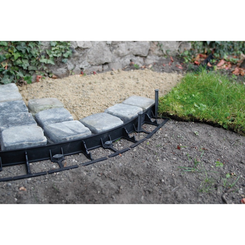 PP TERRA járdaszegély burkoláshoz ÚJ FIX L=1 m, PL, H45 (SB45B)