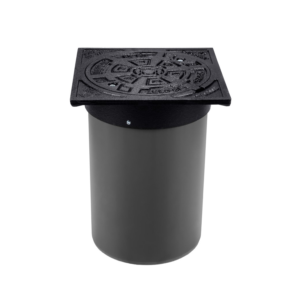 Öntöttvas kupakú CSŐALAP teleszkópos csővel D315 hullámcsőhöz. H,0,5 m A15 (TT666450)