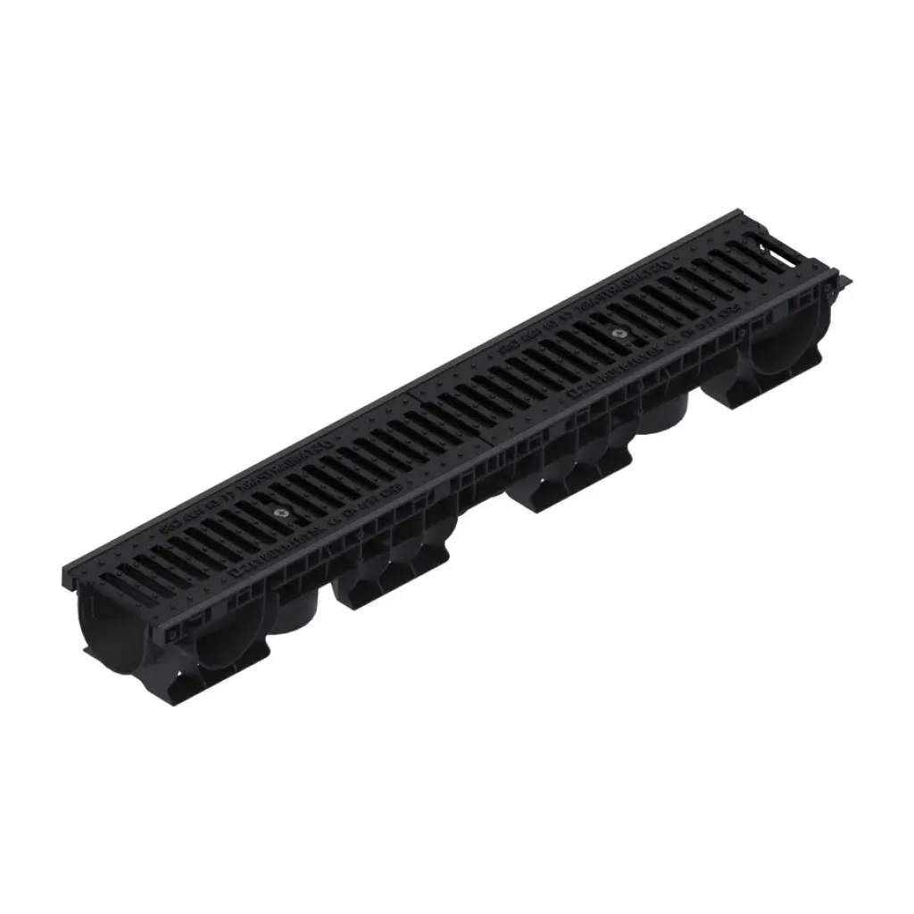 Ereszcsatorna készlet PP BASE LN100 Hext.120 grill klasszikus öntöttvas C250 1000x156x120 (08020203031)