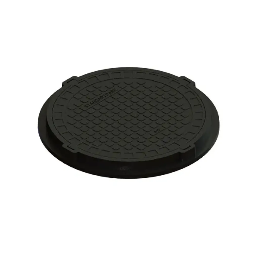 VÁROSI KOMPOZIT POLIMER borítás Fekete kerek, nem körhinta D.986 PL.755 Hext.80 A15 (302910-20)