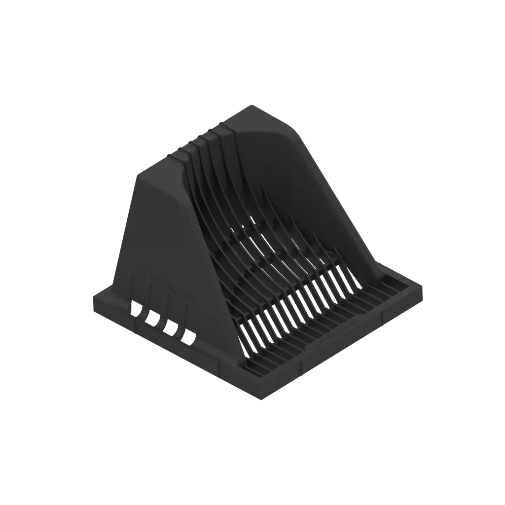 Kandallókészlet PP BASE négyzet Fekete grill PP gyalogos 300x300 (083703385)