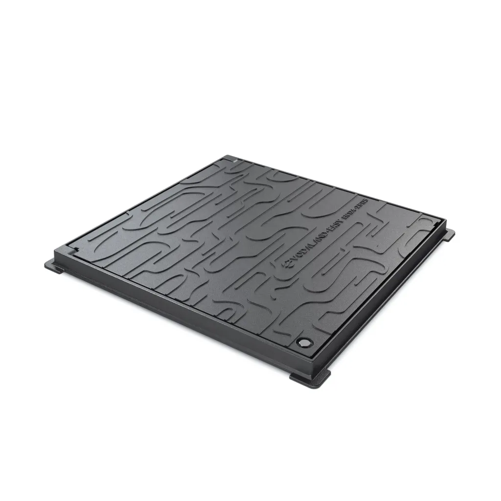 FONTA URBAN négyzet alakú fedél kerettel 520x520 Ma. 37 Sz. 450x450 Mé. 125 (35455-38)