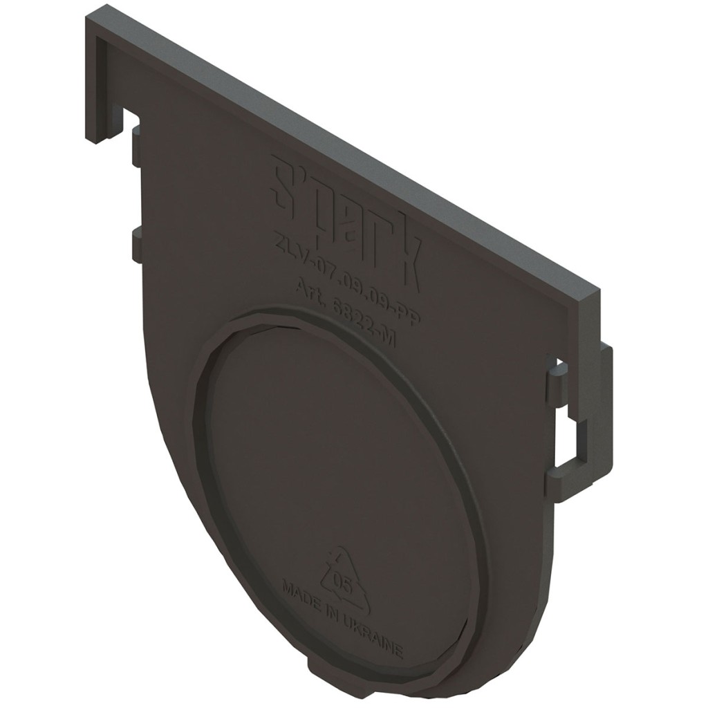 Capat lemez PP EASY 1 pt rigola LN70 Hext.90 (6822-М)