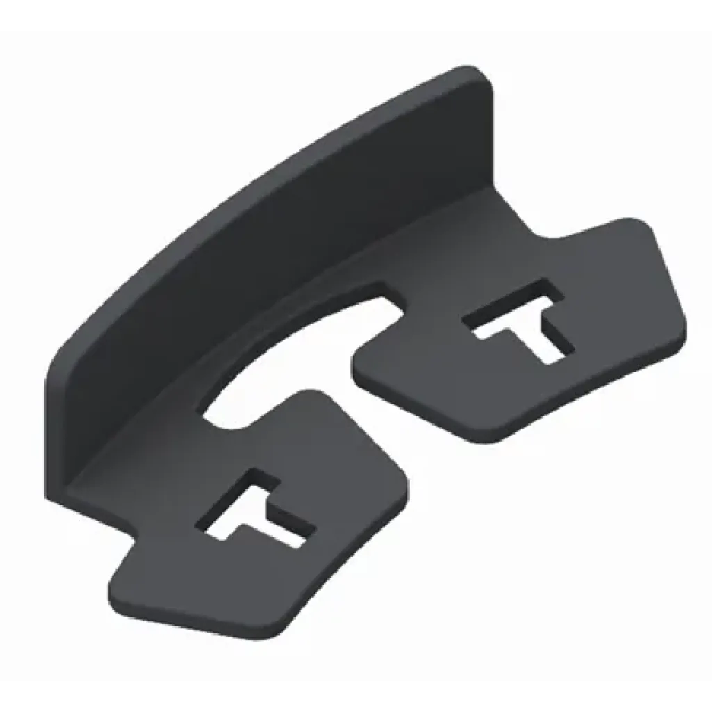 Kerti szegélykészlet PE TERRA NewFixLight Black horgonyokkal (18 db) és csatlakozókkal (1 db) H38mm x L9m (829404.18-BK)