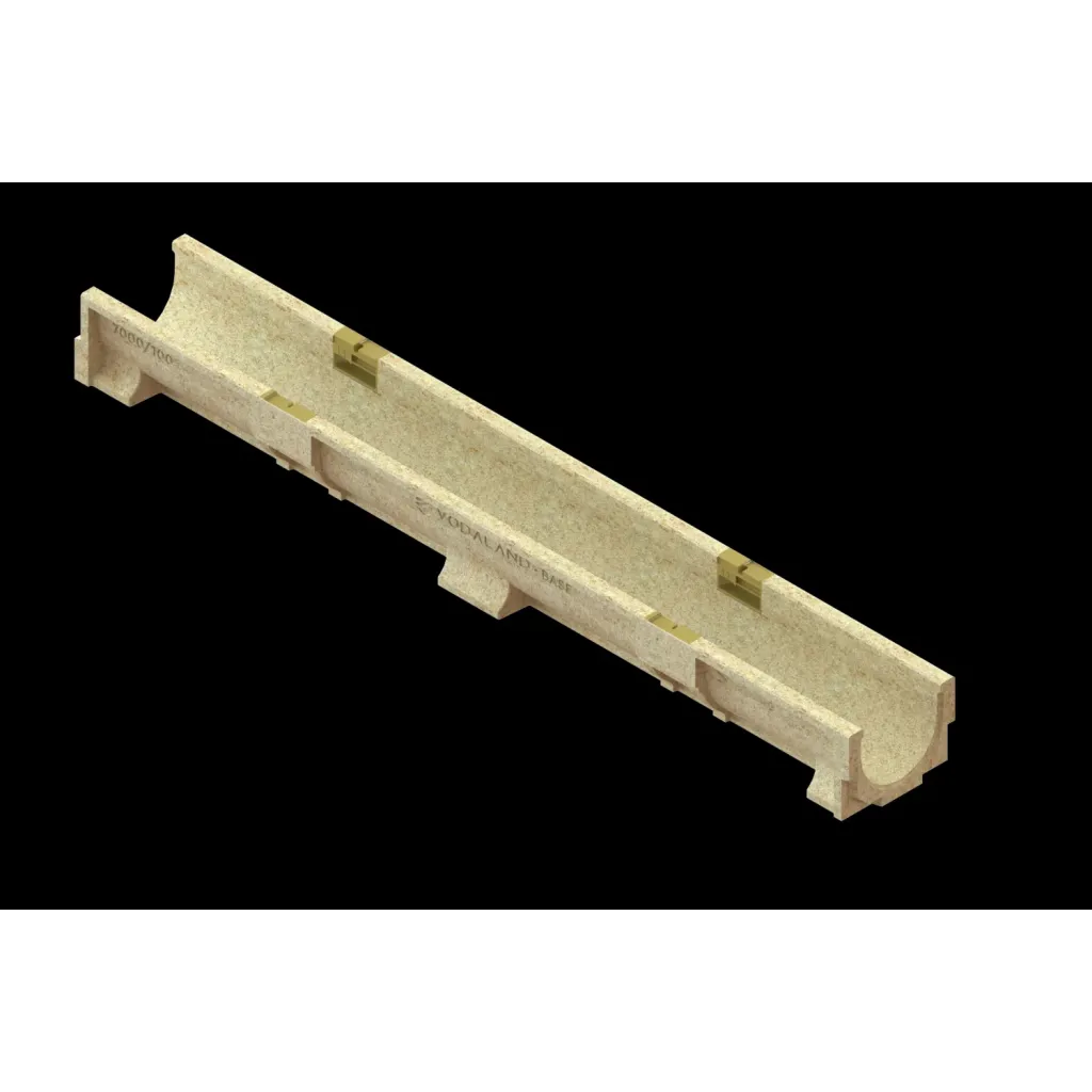 Ereszcsatorna készlet PB BASE LN100 Hext.100 grill OZ A15 1000x138x100 (0700020101/100)