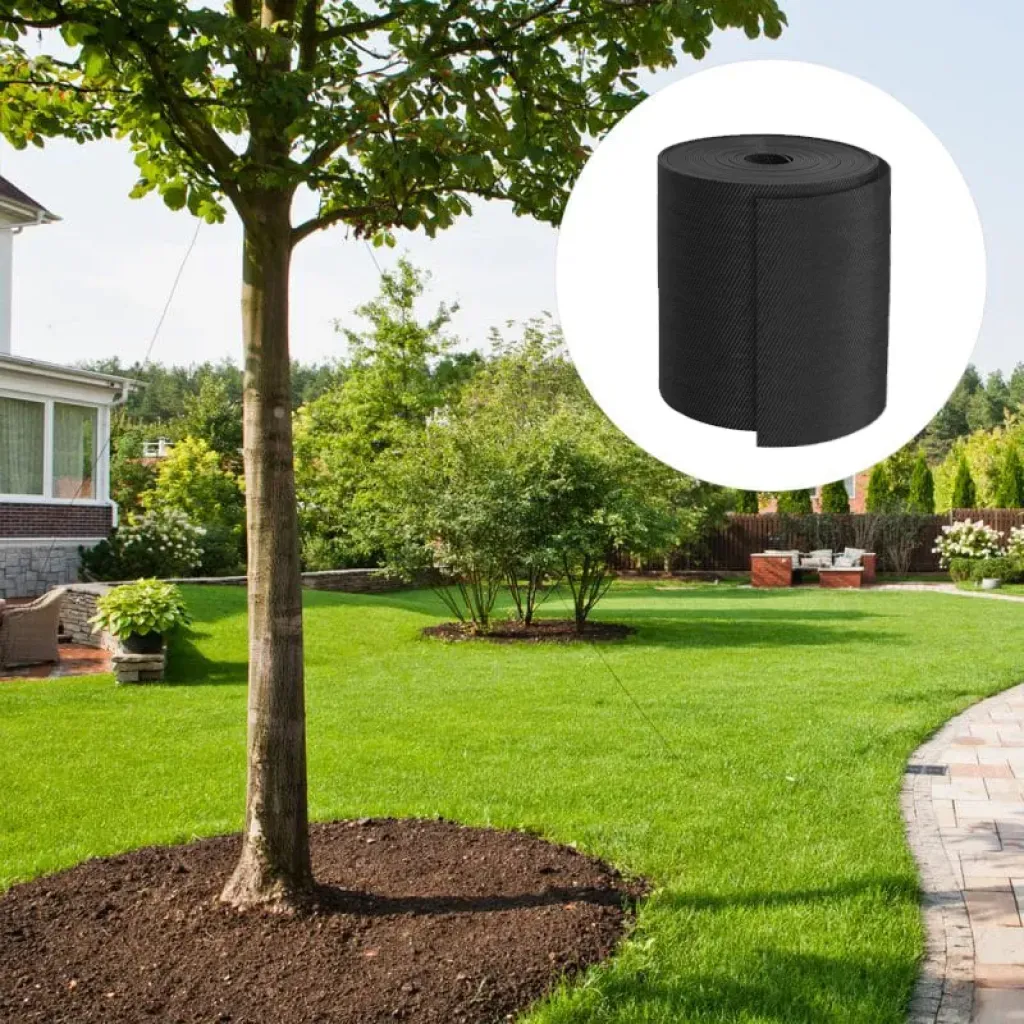 Gyepleválasztó csík PP TERRA Fekete H15 cm x L9 m (8215-N)