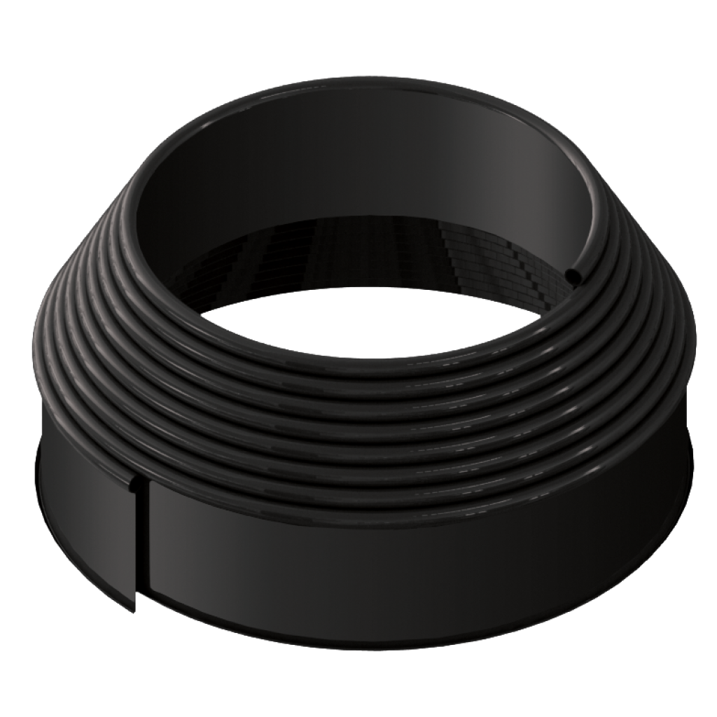 Gyepleválasztó PP TERRA COUNTRY LINE Fekete H10 cm x Mé 9 m (82952-N)