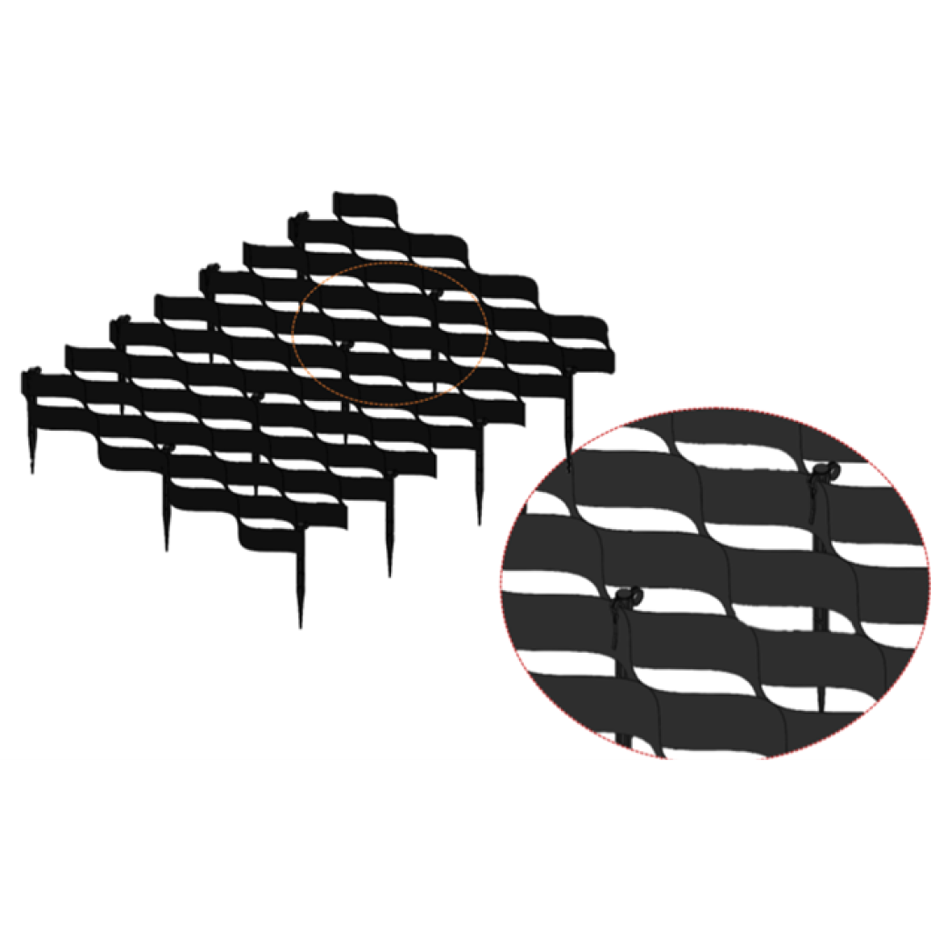 Horgonyzó PP TERRA rögzítő geocellák L=460mm (8970-M)