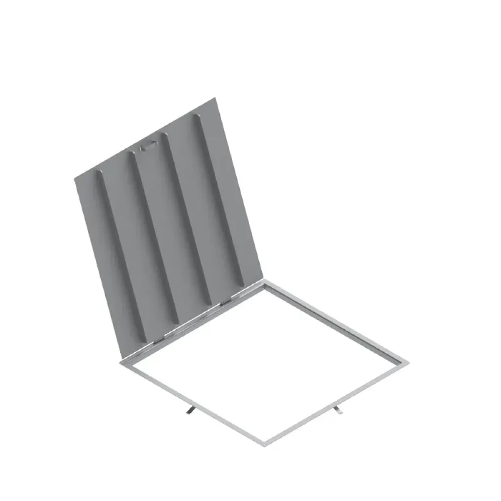 Cover OZ URBAN Access square 900x900 PL.846x846 Hext.33 gyalogos fogantyúval (5000.4241-90-Z)