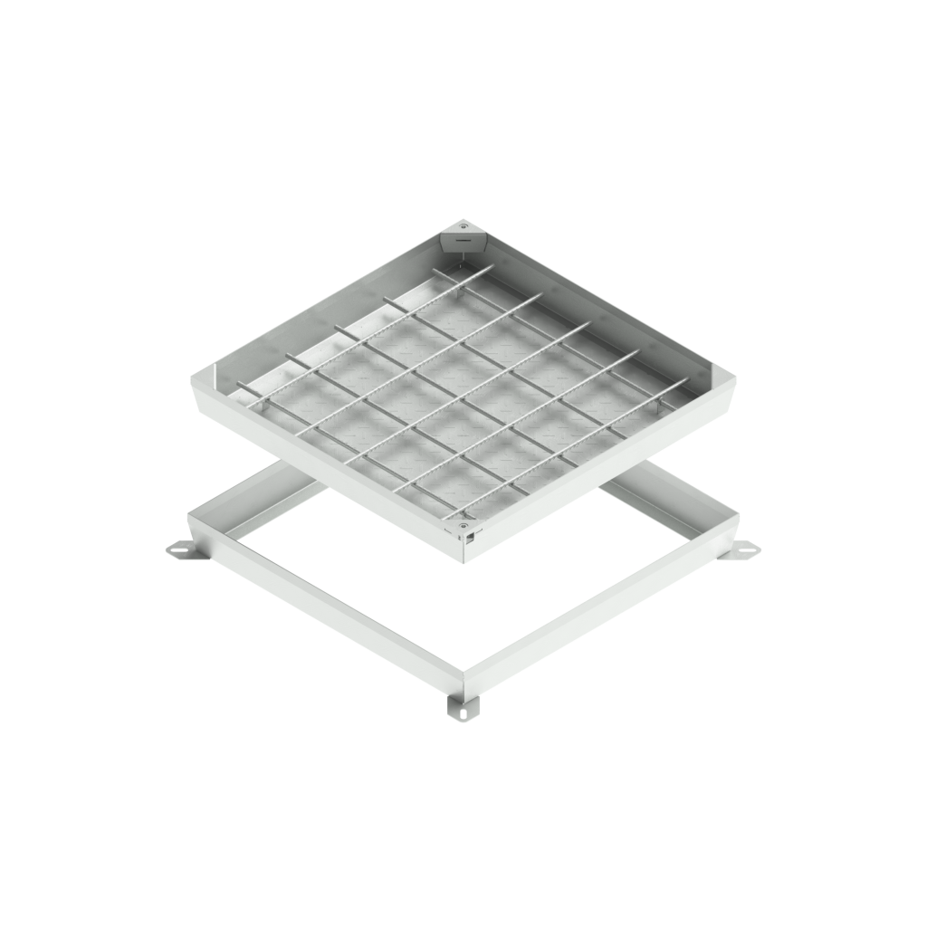 Borító OZ URBAN UNIFILL HIDDEN négyzet 380x380 PL.300x300 Hext.80 Hin.40 B125 zárral (30413.8-3)