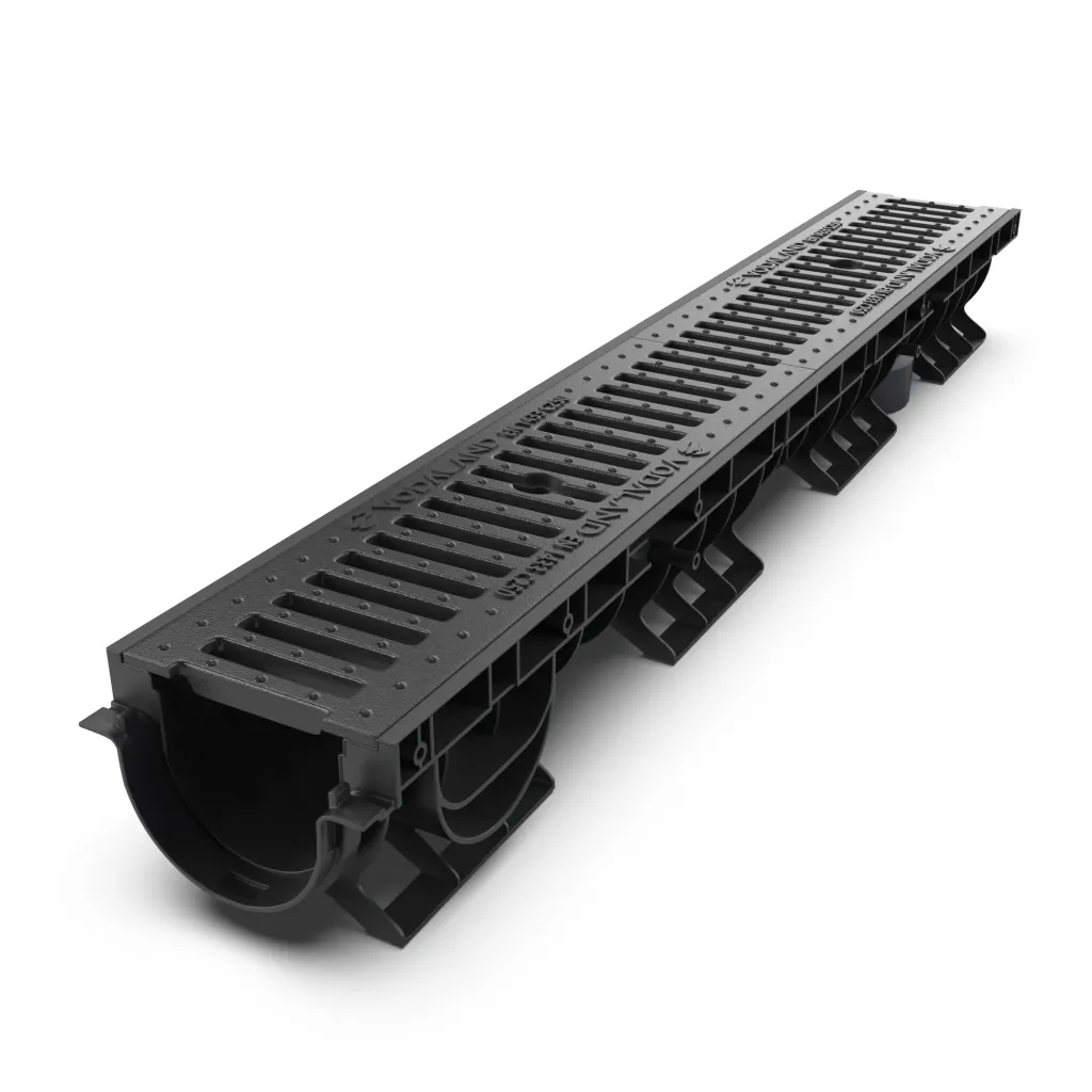 PP ALAP LN100 Hext.120 ereszcsatorna-készlet klasszikus C250 ÖNTÖTTVAS rács 1000x156x120 (080120283031)