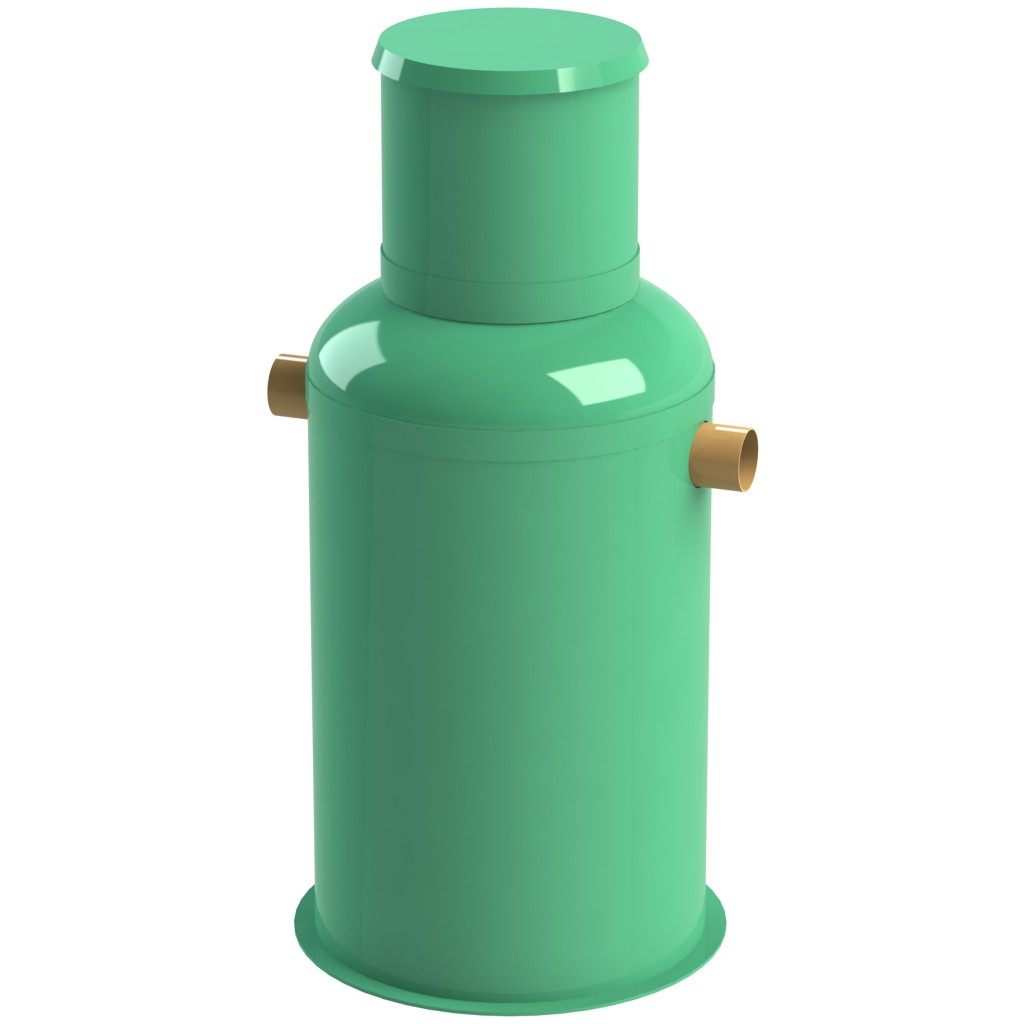 Leválasztó GRASIMI GRP GEasy 1LS D620 H1230 IN/OUT Ø110 (SGGLR1LS)