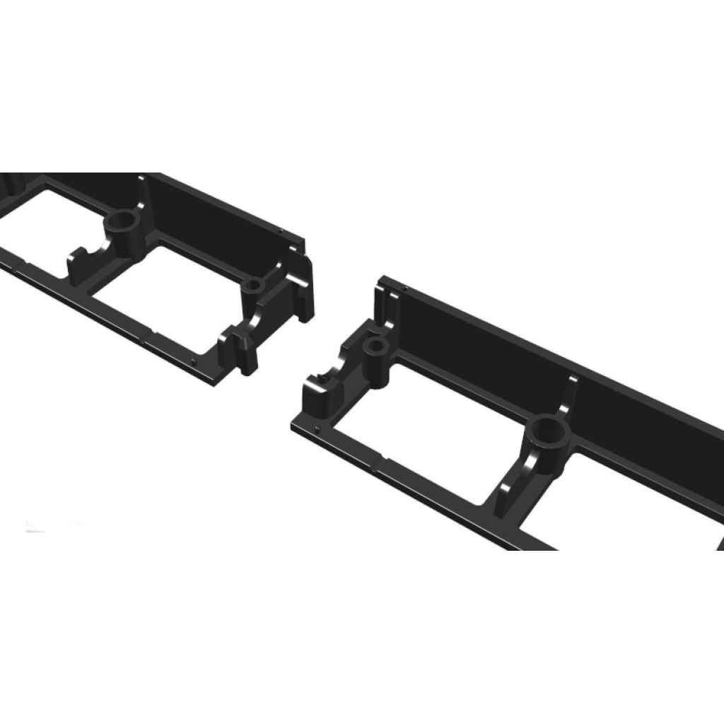 PP TERRA járdaszegély burkoláshoz ÚJ FIX L=1 m, PL, H45 (SB45B)