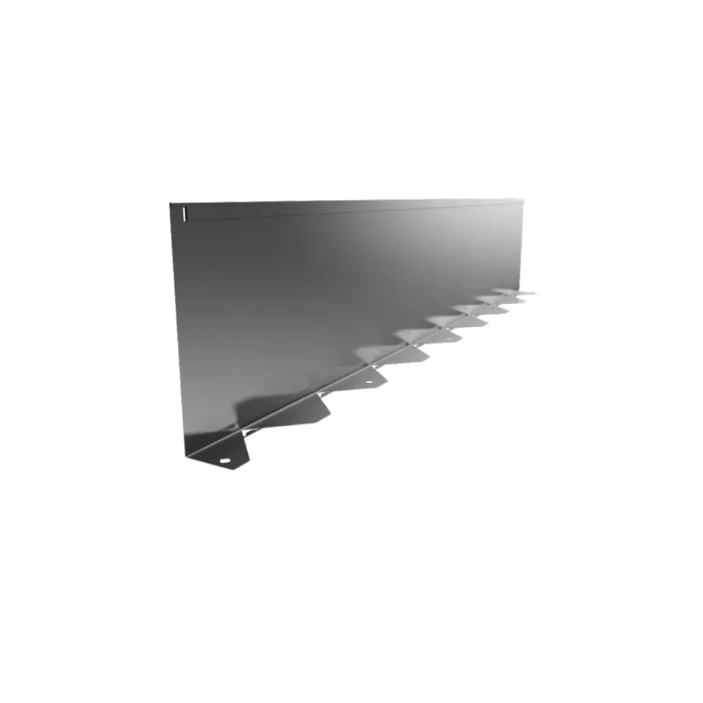 INOX ROZSDAMENTES TERRA szegély burkoláshoz ACÉL SZEGÉLY L=1m H=150mm (SSED-150)