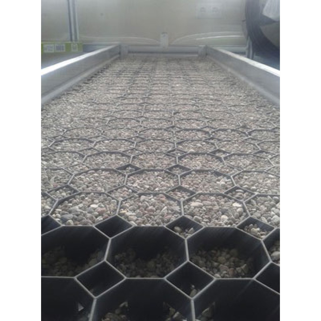 Pavela ecologica HDPE TERRA zöld 493x493x40 mm (8101-SG1-V)