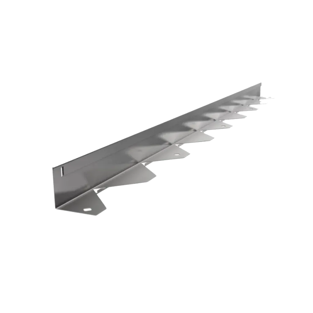 INOX ROZSDAMENTES TERRA szegély járdához ACÉL SZEGÉLY L=1m H=50mm (SSED-50)