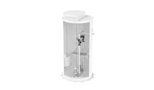 SPAU szivattyútelepi kandallók