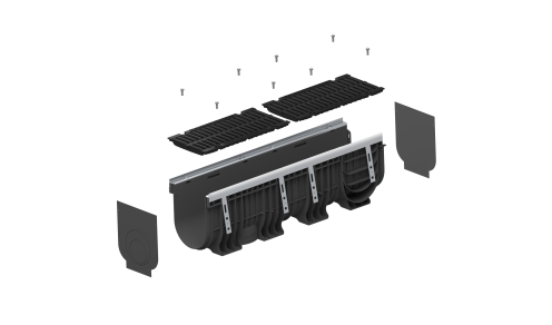Ereszcsatornák PRO polipropilén (D400)