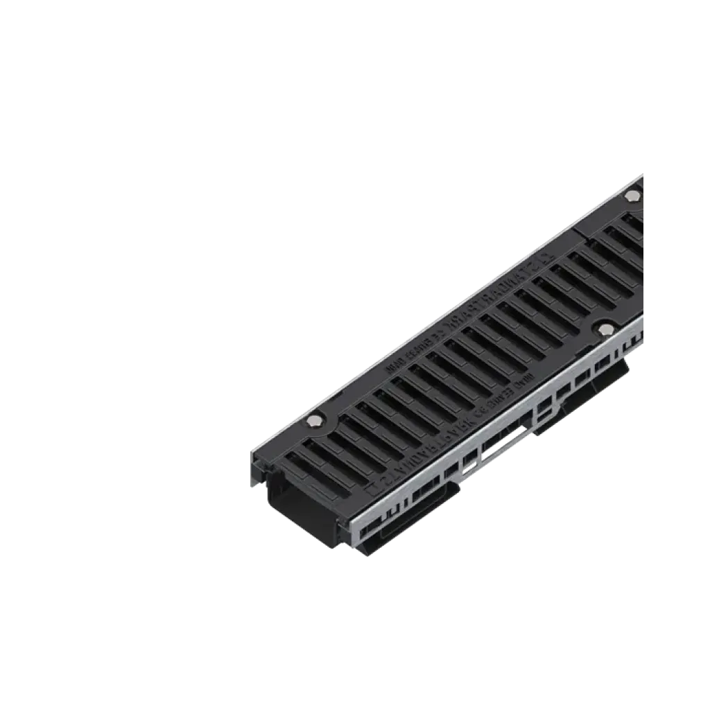 Ereszcsatorna készlet PP PRO LN100 Hext.75 élek OZ grill öntöttvas D400 1000х160х75 (080513043-M)