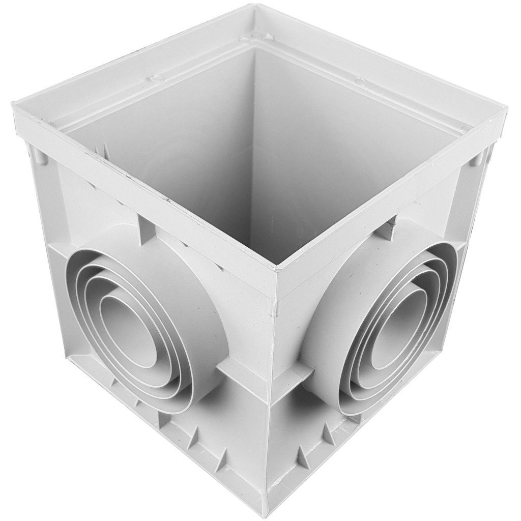 Kandalló PP ALAP négyzet Szürke I-es típus A15-C250 550x550 (551I-G)