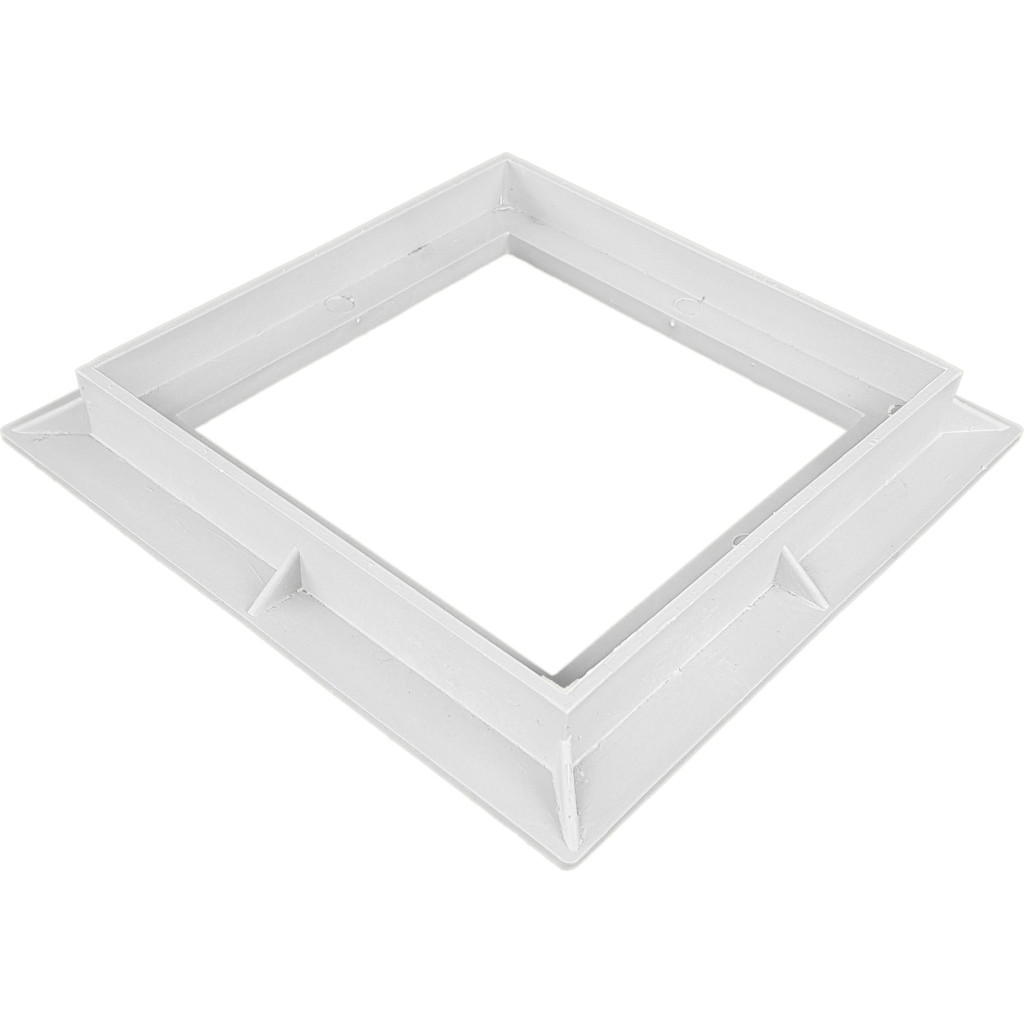 Keret PP BASE Szürke I-es típusú szögletes kandallóhoz A15 550x550 (555I-G)