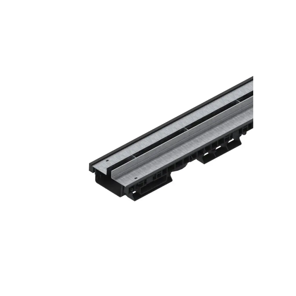 Ereszcsatorna készlet PP BASE LN100 Htot.75 grill OZ típusú Fanta T H25mm A15-C250 1000x156x75 (080501T25)