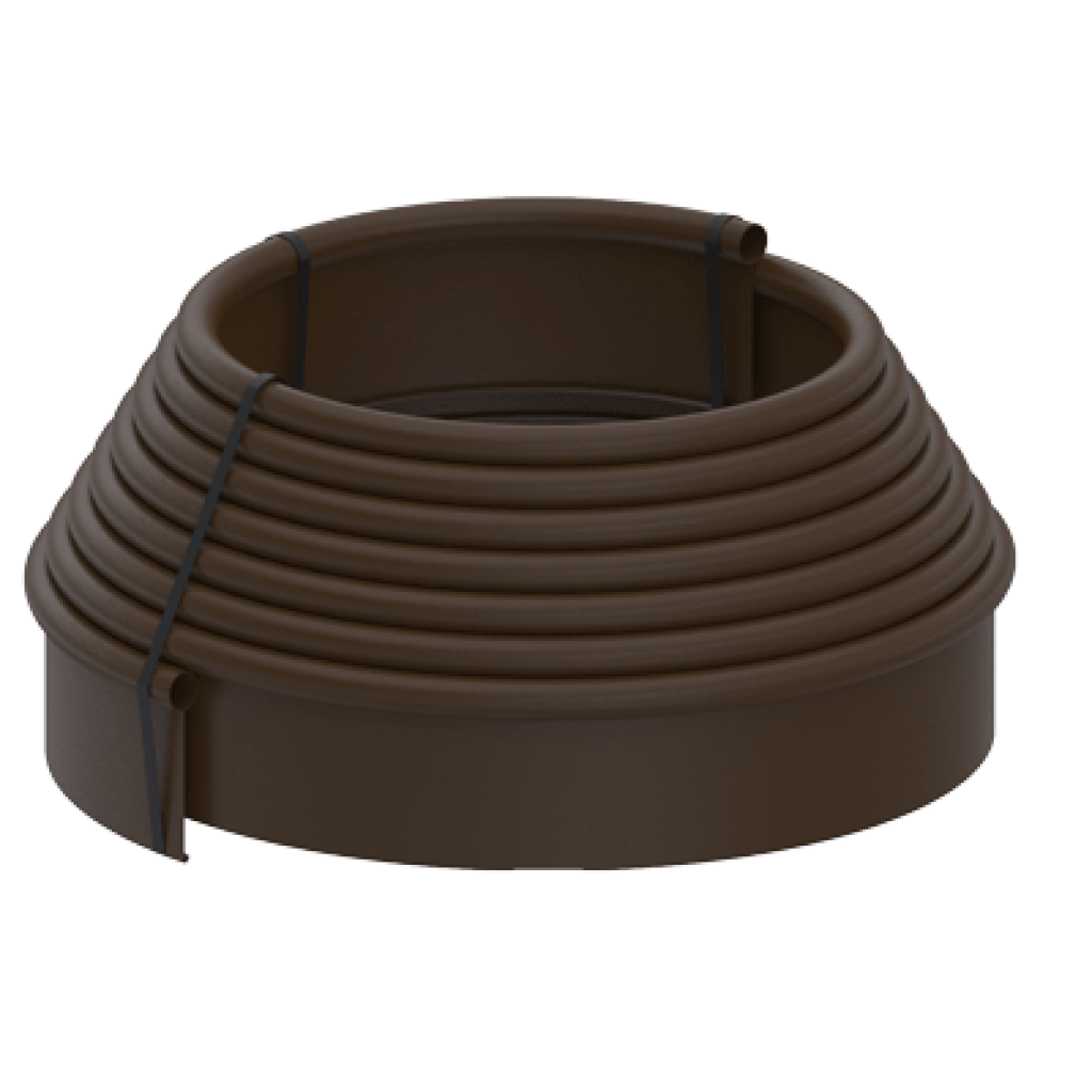 Gyepleválasztó PP TERRA COUNTRY Premium Brown H110 x D10 m (82401-M)